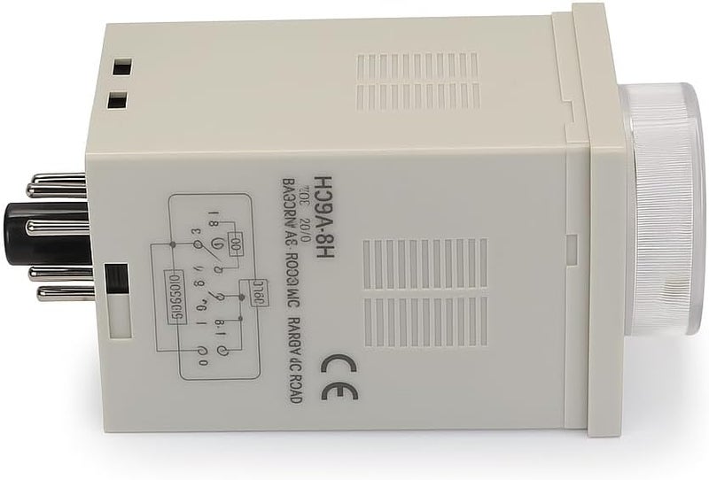 Duravel H3BA Industrial Analogue Timer Control Relay with Dial Display - Image 2